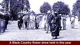 Black Country flower show, 1921