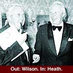 Harold Wilson and Edward Heath