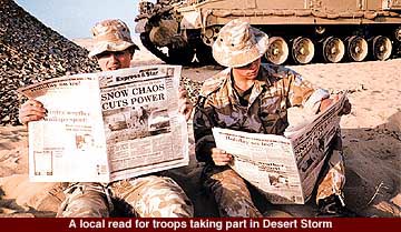 A local read for Gulf troops