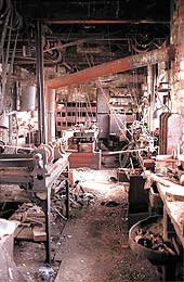 Abandoned workshop