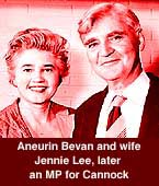 Aneurin Bevan and Jennie Lee