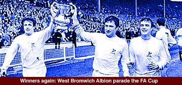 Albion parade the FA Cup