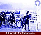 Esha Ness romps home