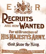 Recruits Wanted poster