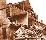Zeppelin damage in the West Midlands