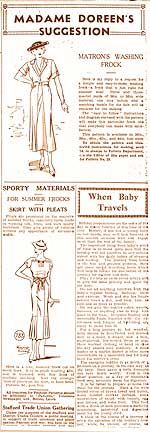 1936 fashion ad